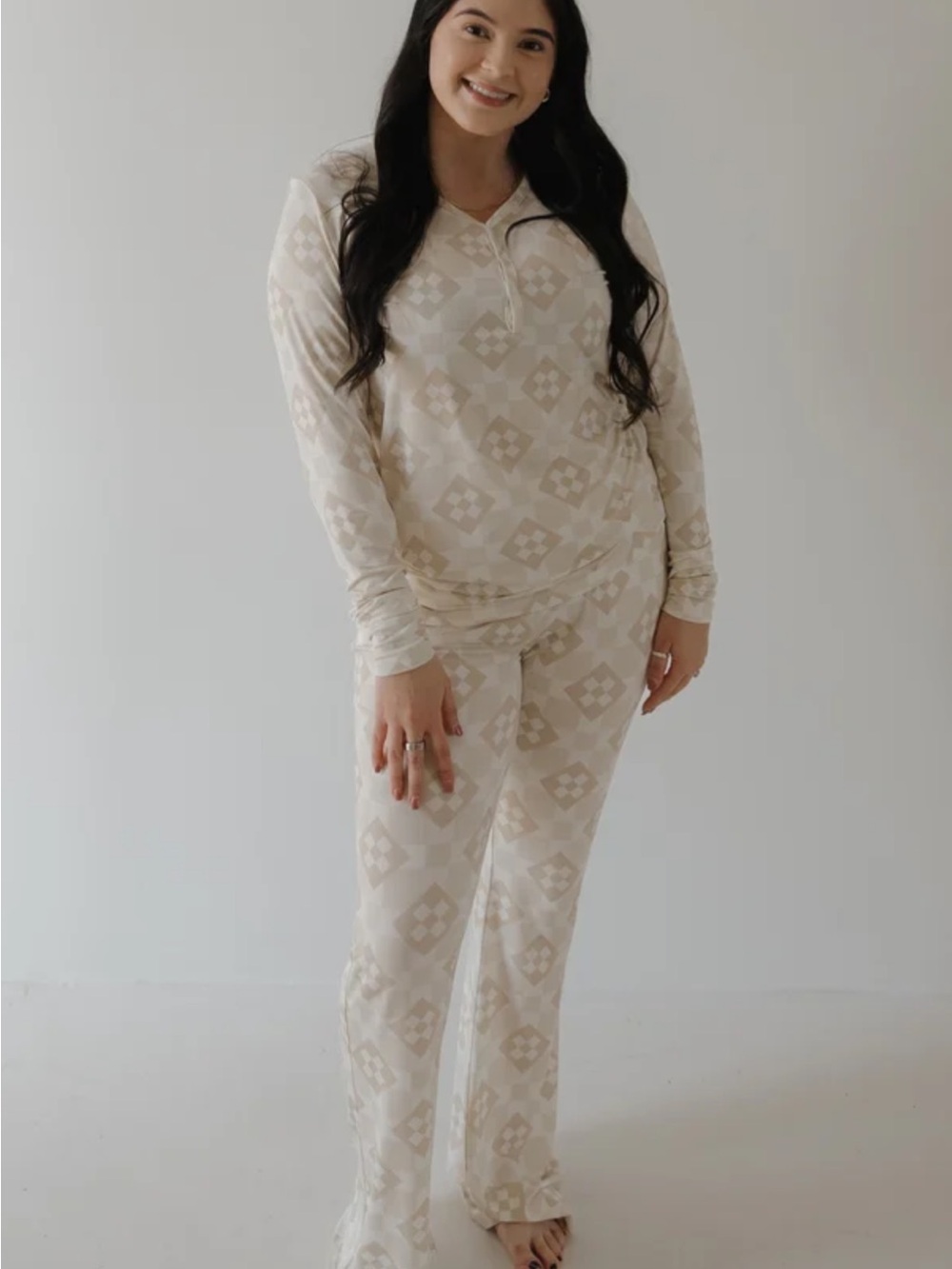 Unopened Forever French Bamboo Pajama Set